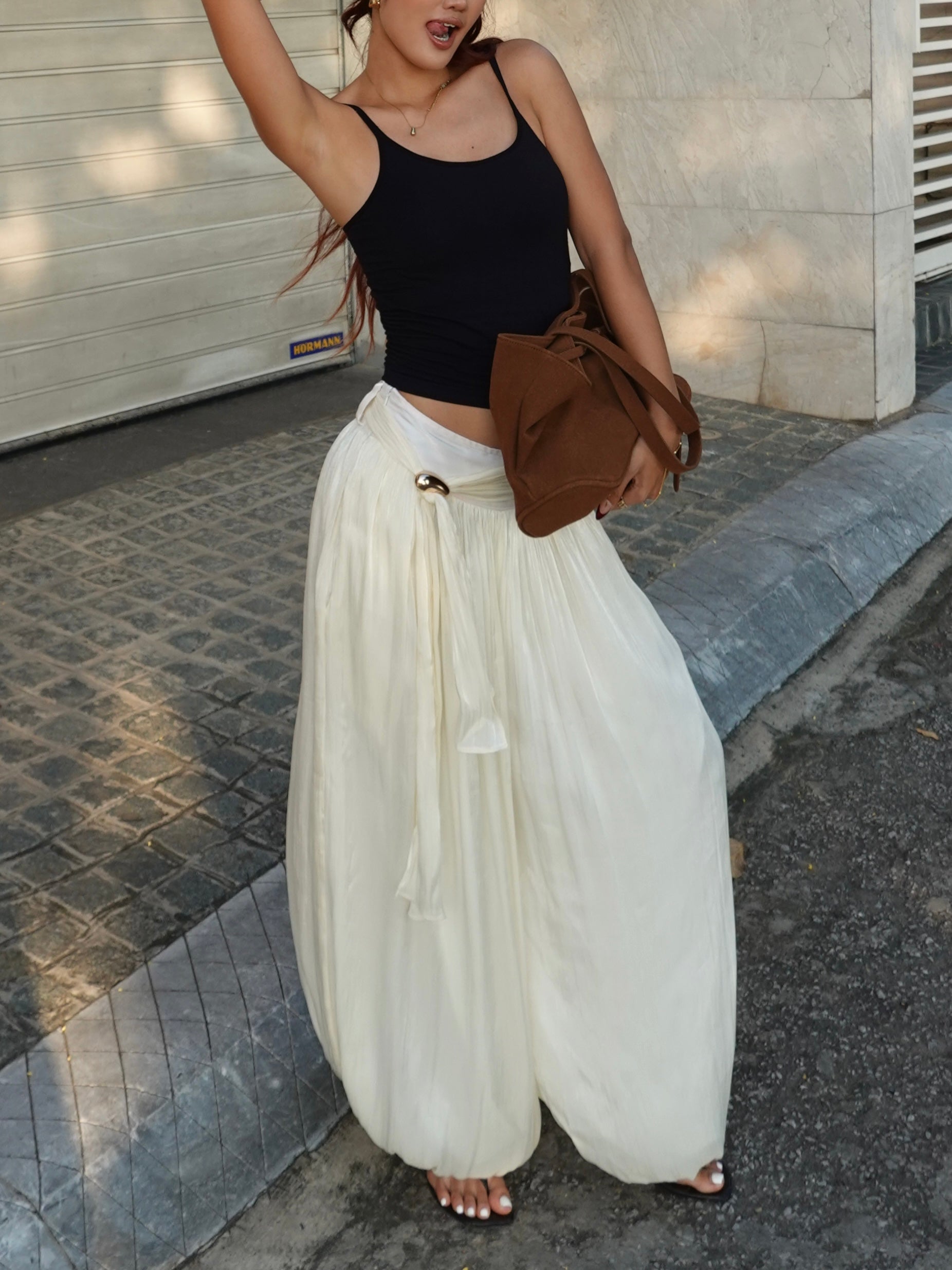Satin Alibaba Pants