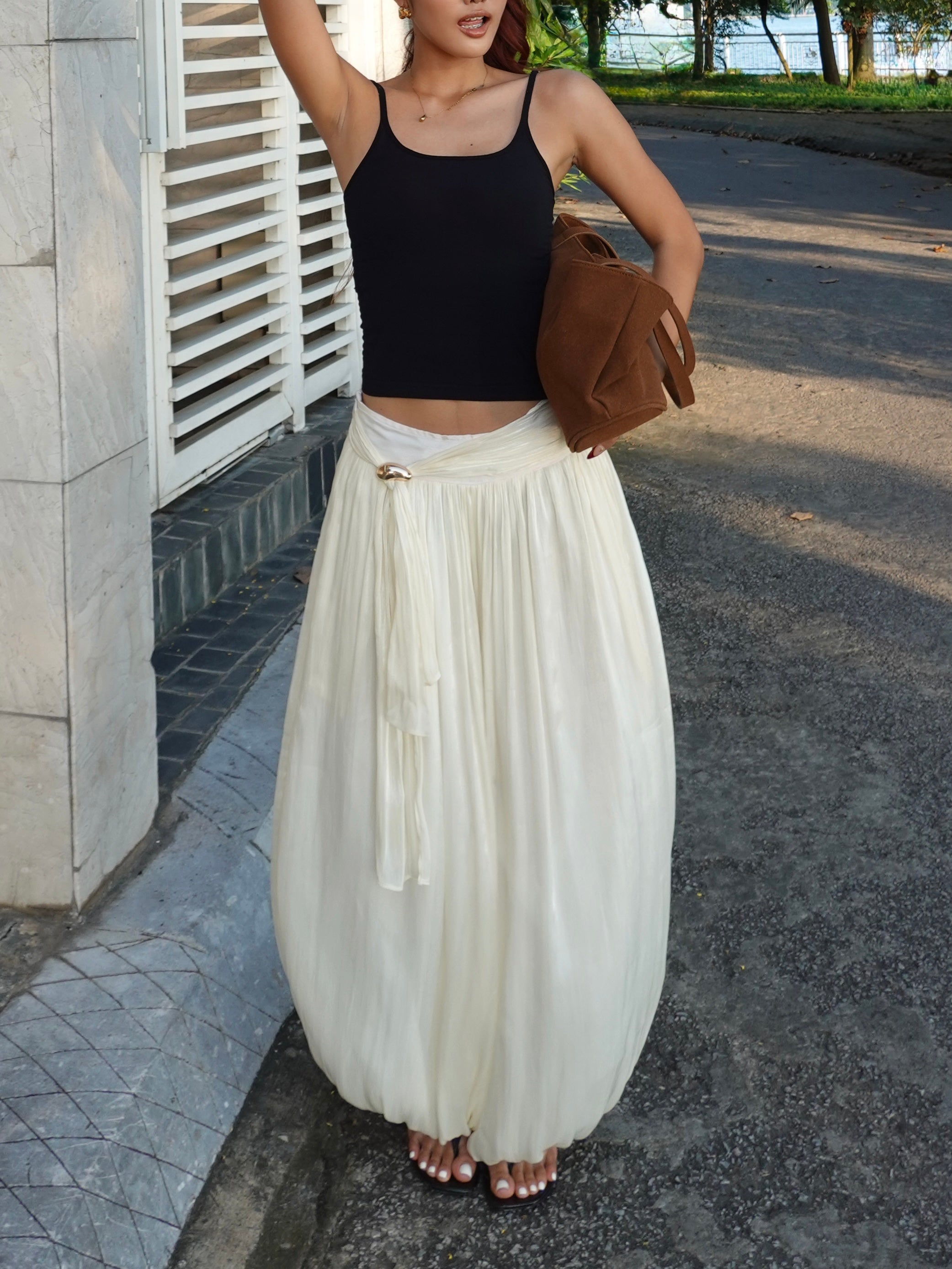 Satin Alibaba Pants