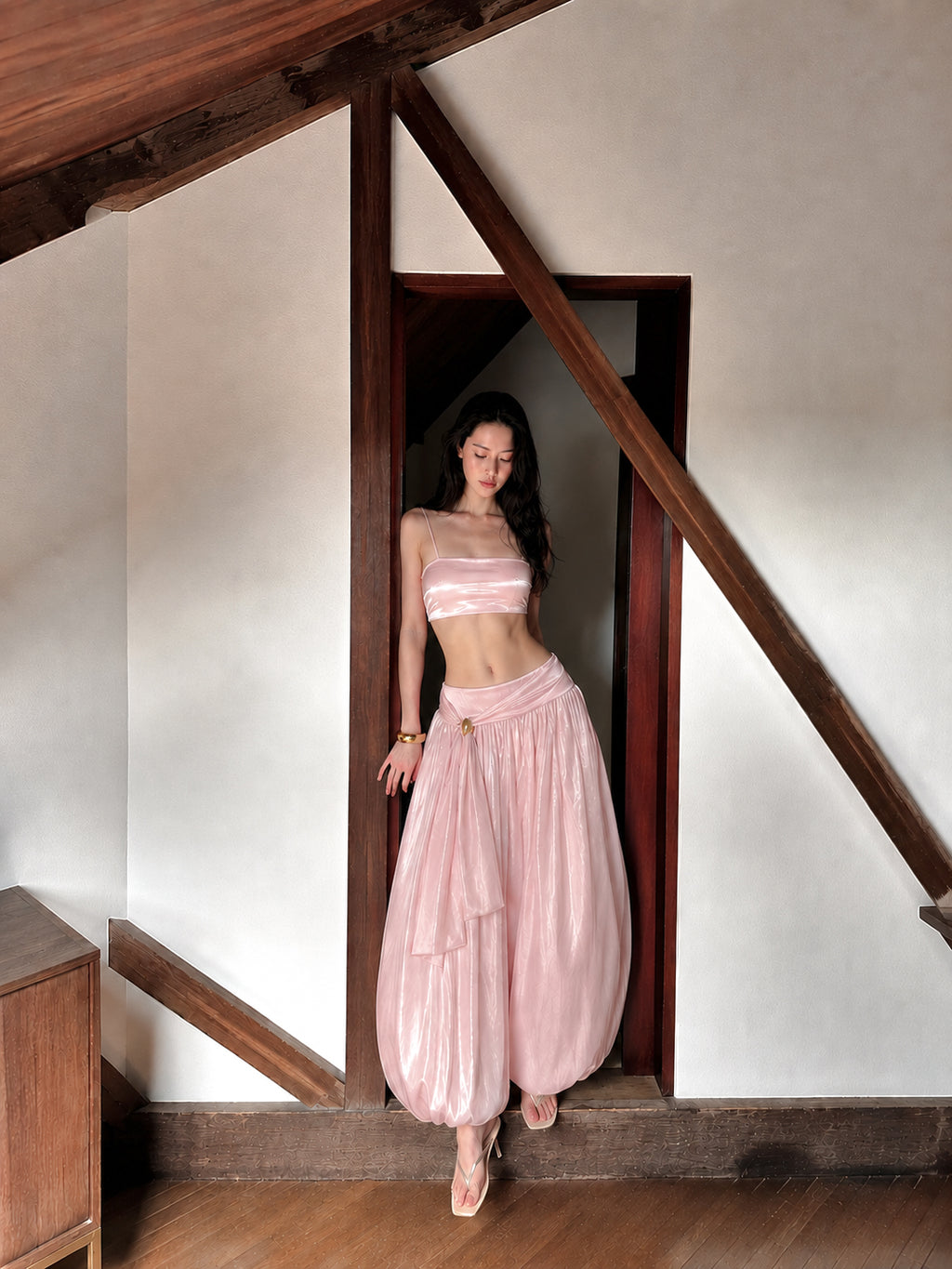 Satin Alibaba Pants
