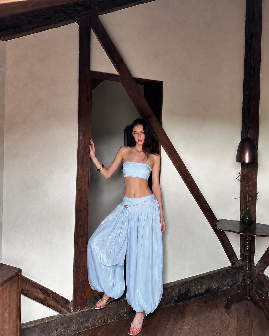 Satin Alibaba Pants