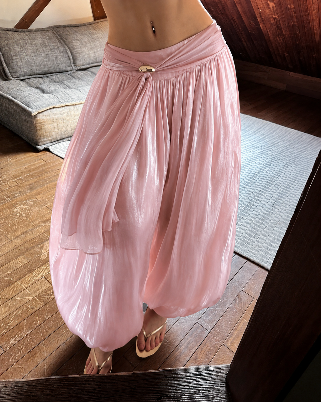 Satin Alibaba Pants