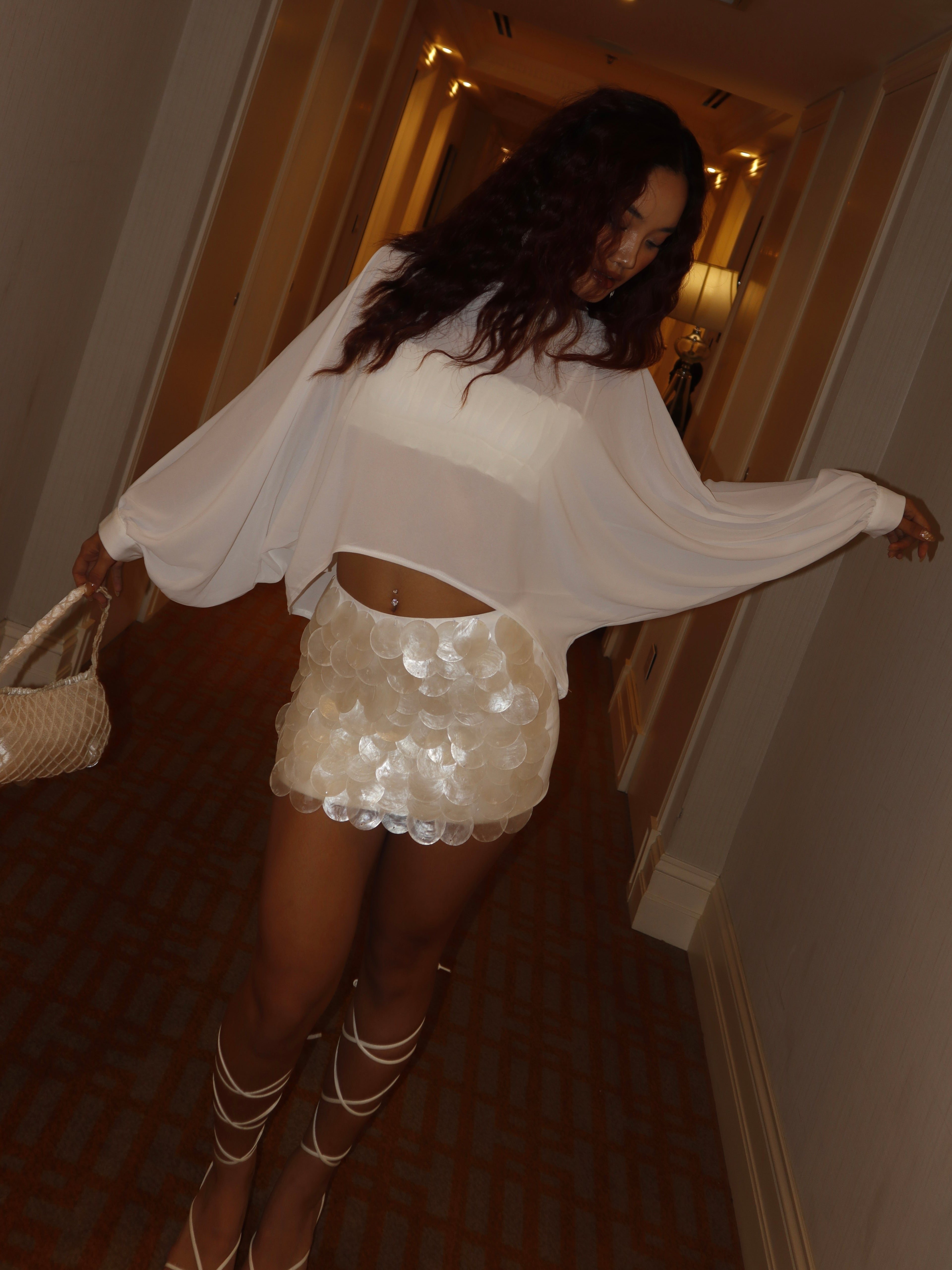 Pearl Mini Skirt