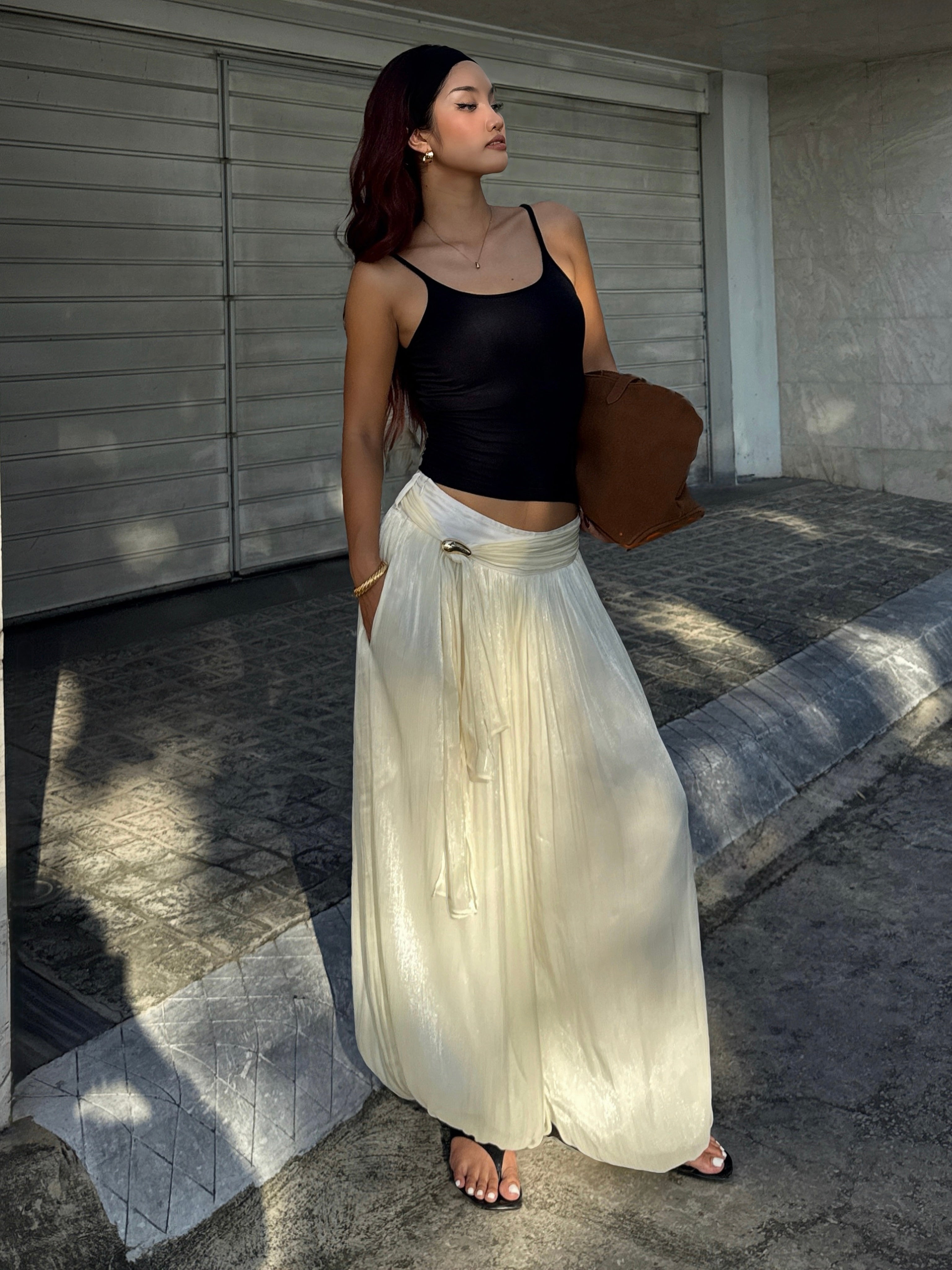 Satin Alibaba Pants