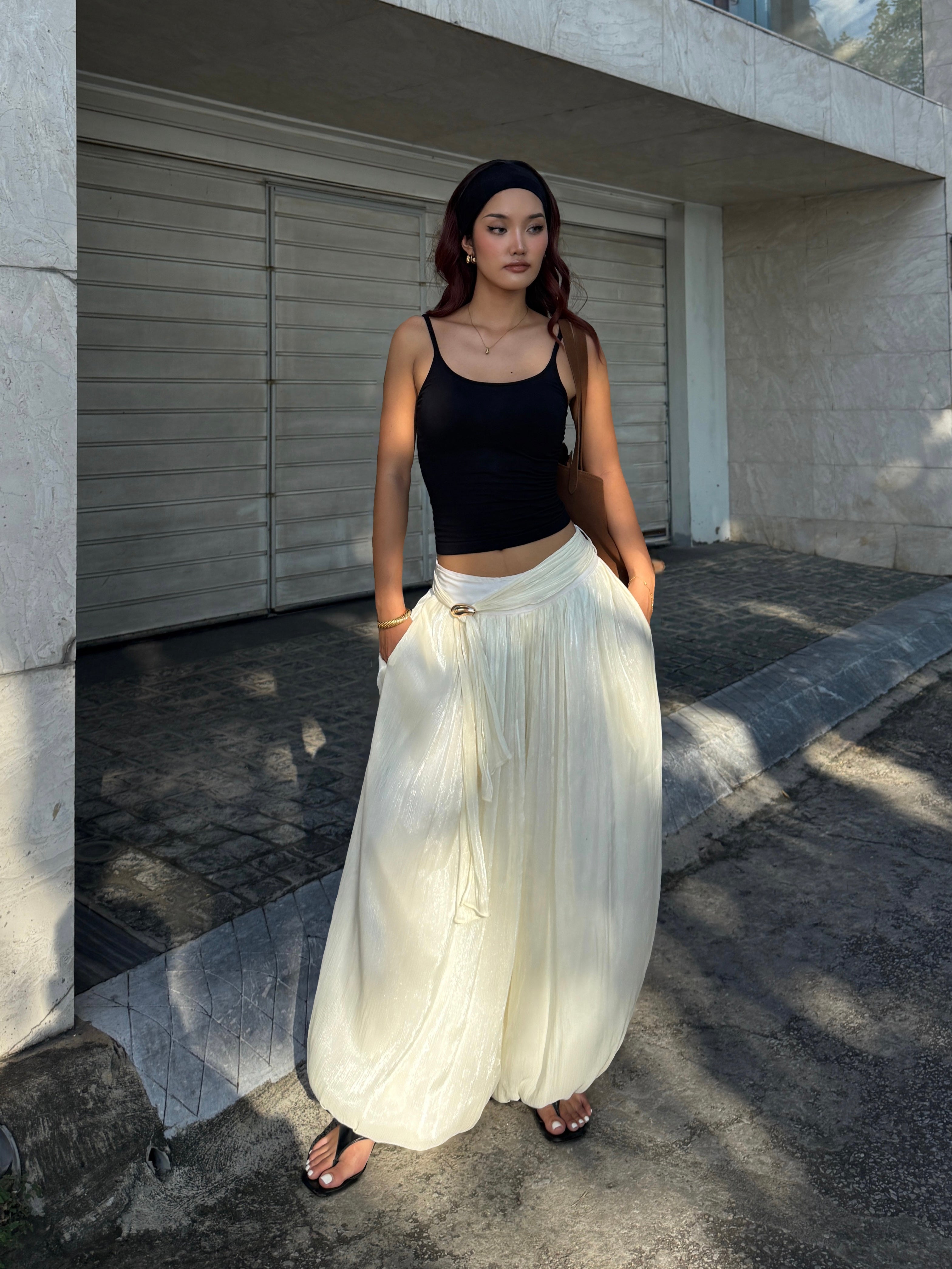 Satin Alibaba Pants