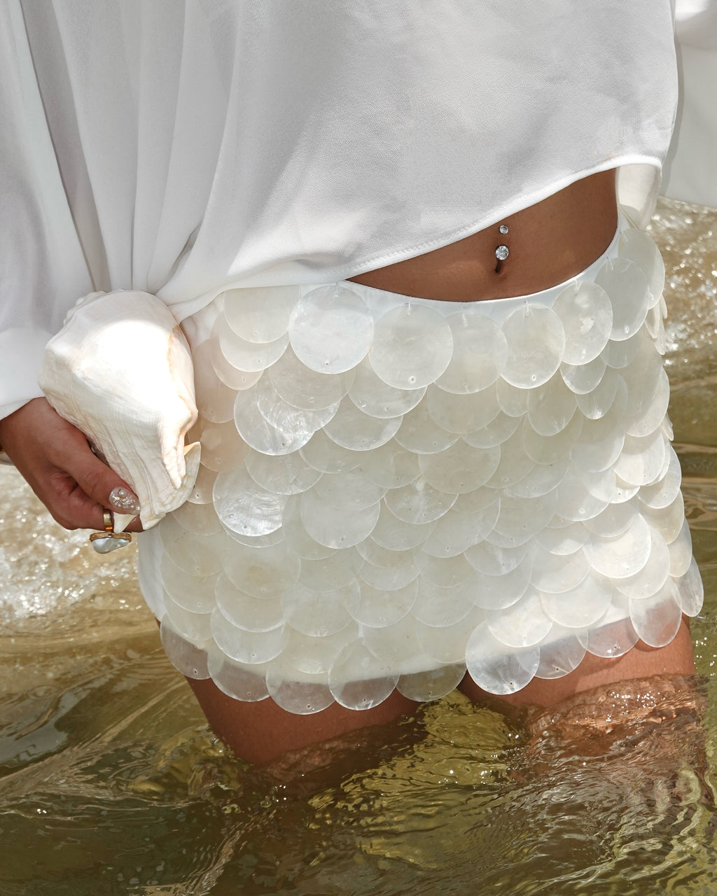 Pearl Mini Skirt