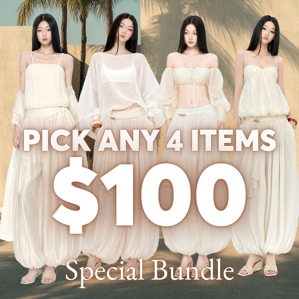 ONLY $100 for any 4 items!